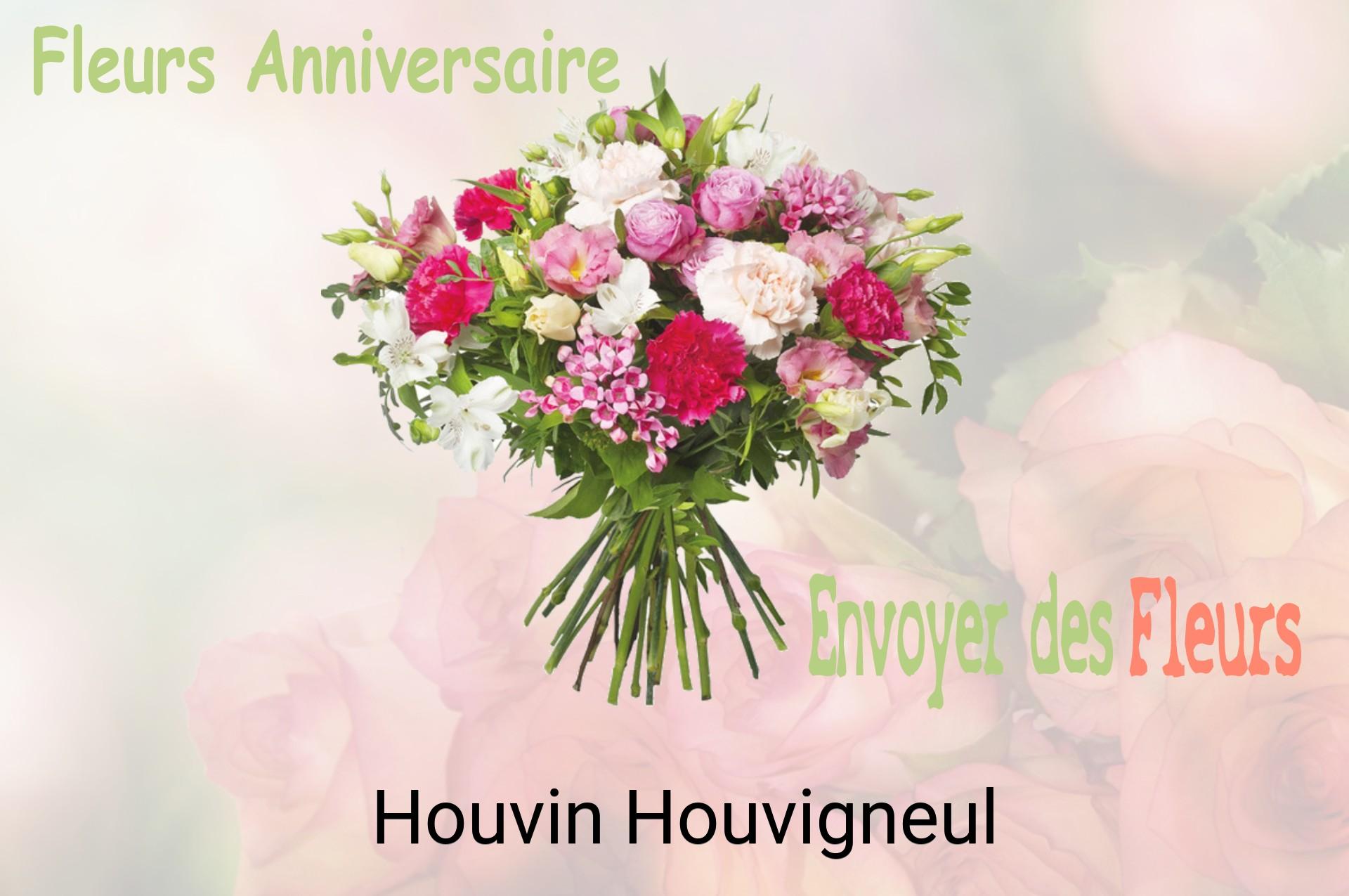 Bouquet de fleurs d’anniversaire livré à Houvin-Houvigneul